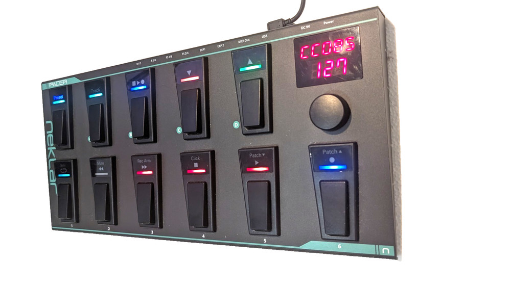 Nektar Pacer MIDI Controller + Printed Guide & Custom Program Layout