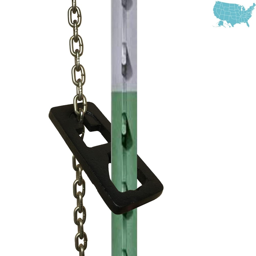 Versatile T Post Puller Plate – Cast Iron Tool for Efficient Post Removal