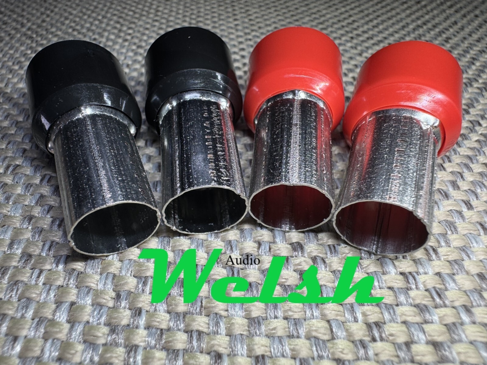 1/0 Oversized Ferrules (pack of 4) (fits into car amplifiers w/o being crimped)