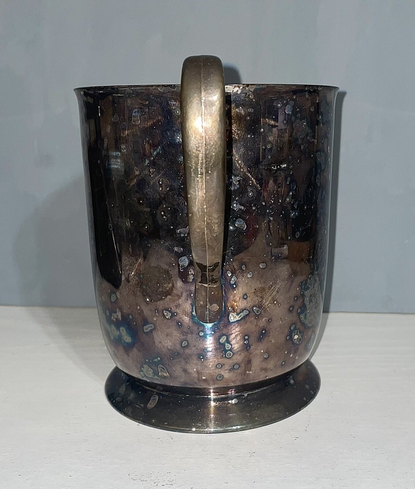 Vtg Academy Silverplate Pitcher 6.5