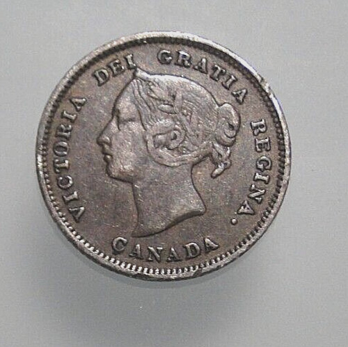 CANADA 1881H 5 CENTS COIN KM # 2