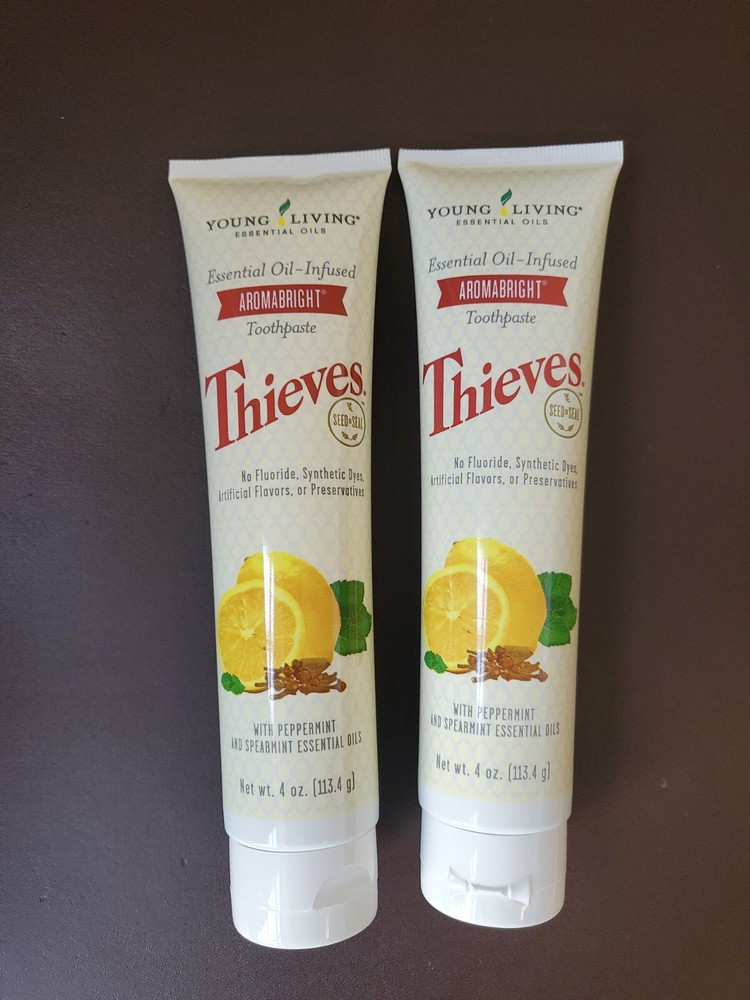 Young Living thieves toothpaste 2 pack Aromabright
