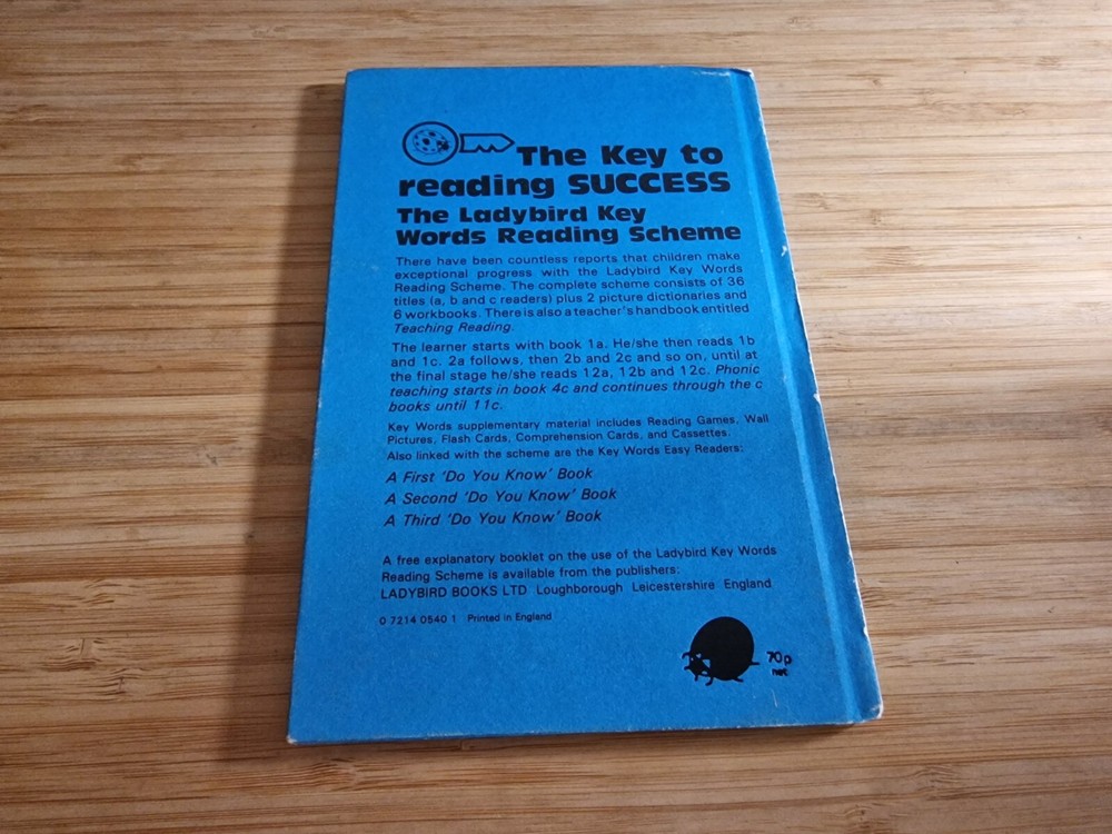 Things We Do-Key Words A4 - 1964 / Ladybird Hardback Book