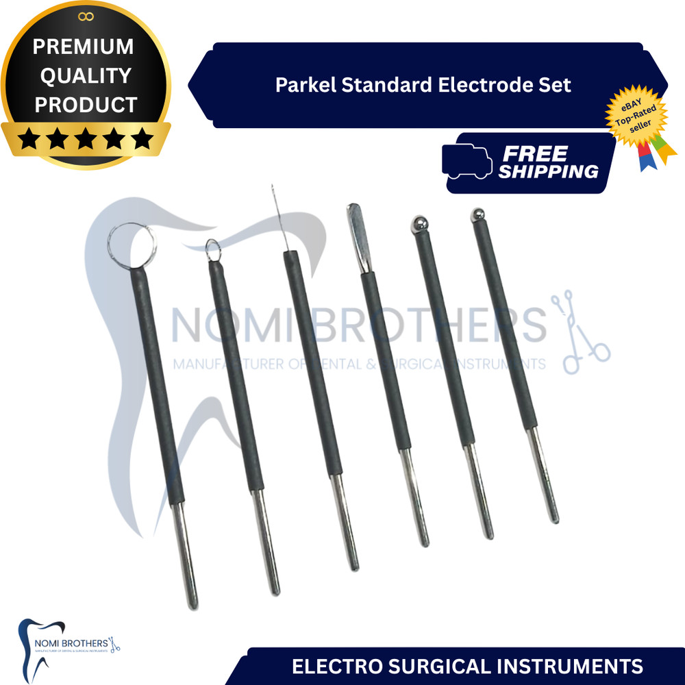 Parkell Sensimatic Electrode Set 1/16 Shaft Standard Reusable CE