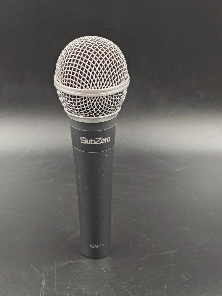 SubZero SZM-11 Microphones Black Used Working