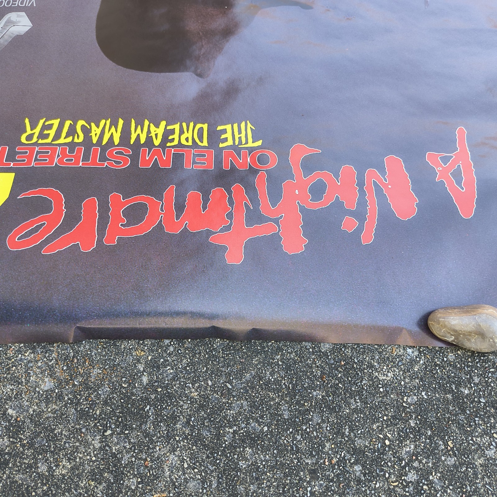 A Nightmare on Elm Street 4 Freddy Krueger Video Store Poster 74.5x26 UNUSED...