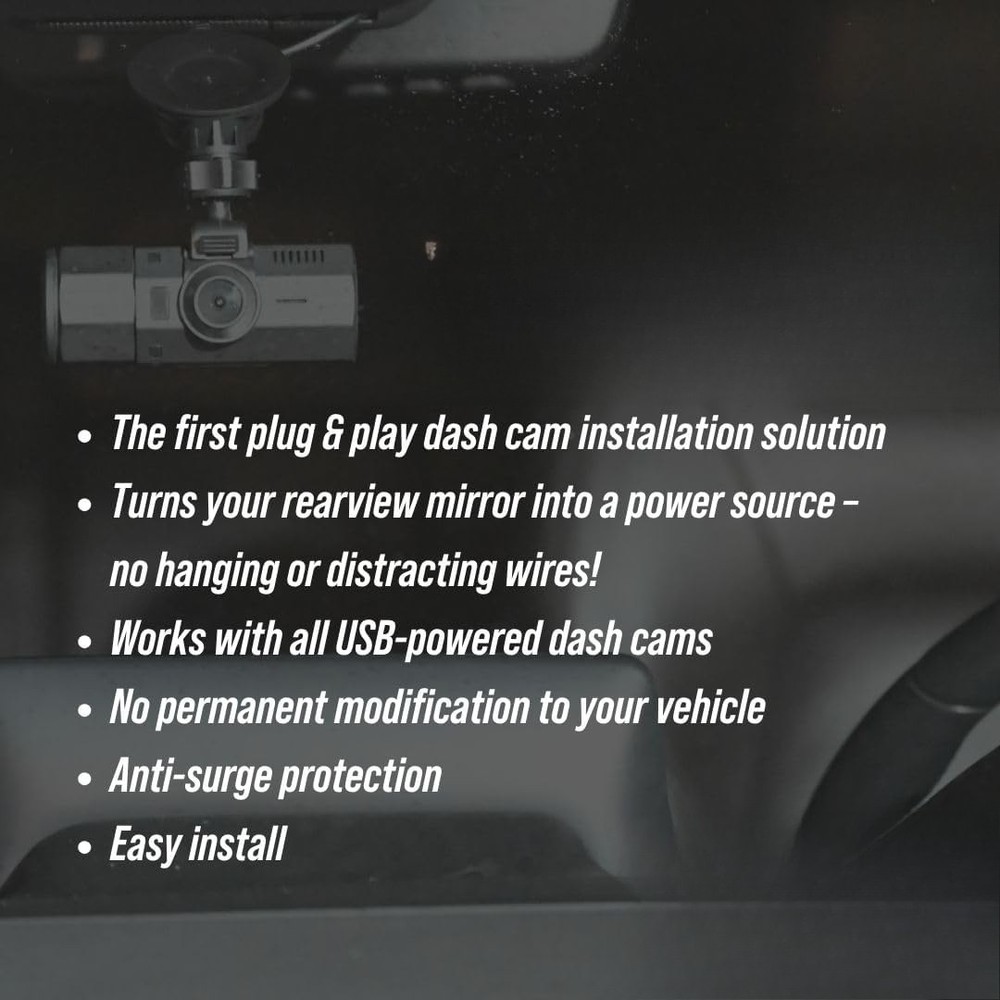 Instrument camera power adapter (10-pin E-type) for some Mazda vehicles
