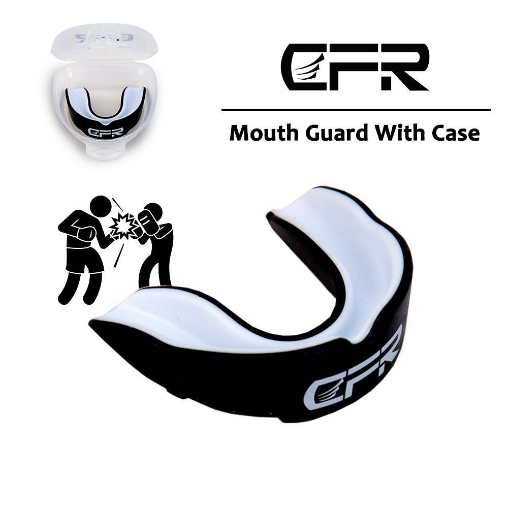 Gel Gum Mouth Guard Shield Case Teeth Grinding Boxing MMA Sports MouthPiece Case