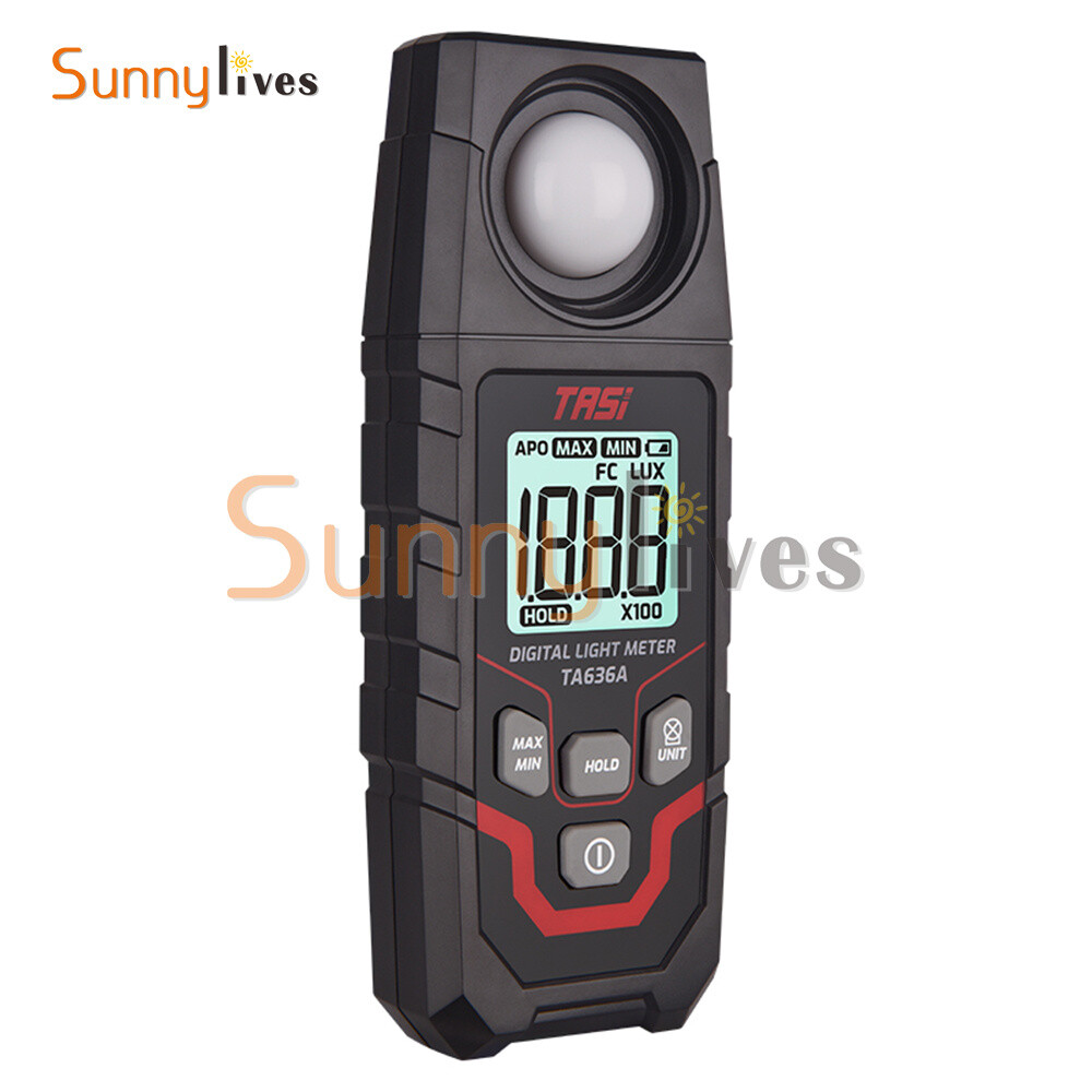 Handheld Digital Light Lux Meter Illuminometer Luminometer 0.1~20000Lux Detector