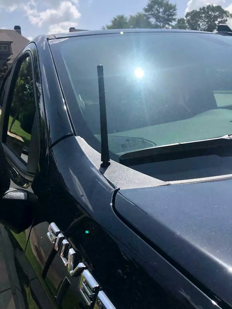 7" Short Black Rubber Antenna Mast Radio AM/FM for Chevrolet Silverado 2006-2025