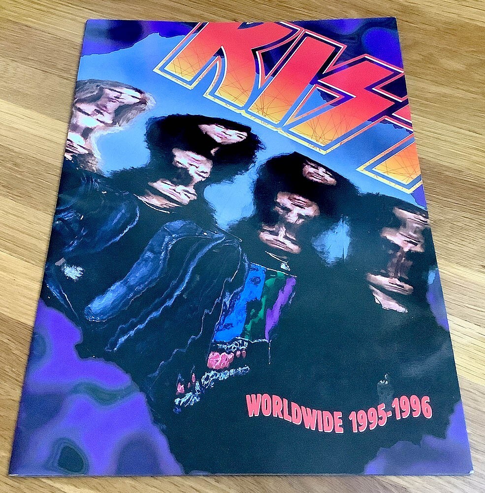 Kiss Alive Japan Tour Worldwide 1995 - 1996 Concert Program Book - USA Seller