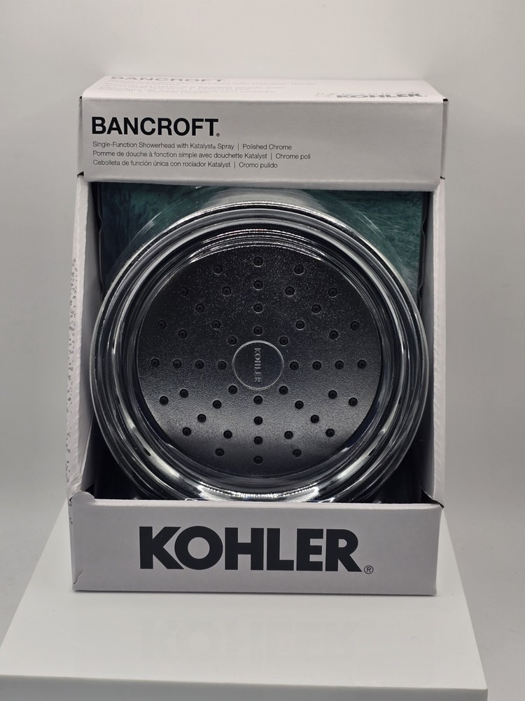 KOHLER R14519-G-CP Bancroft Single Function Katalyst Showerhead Polished Chrome