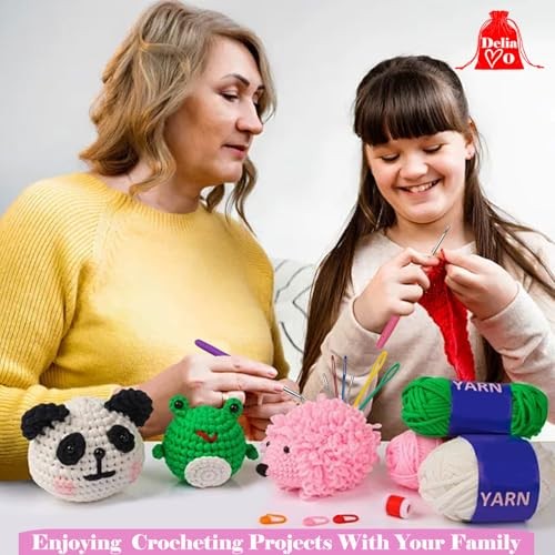 229 Pcs Yarn Needles Set, Assorted Crocheting & Darning Colorful 229Pcs