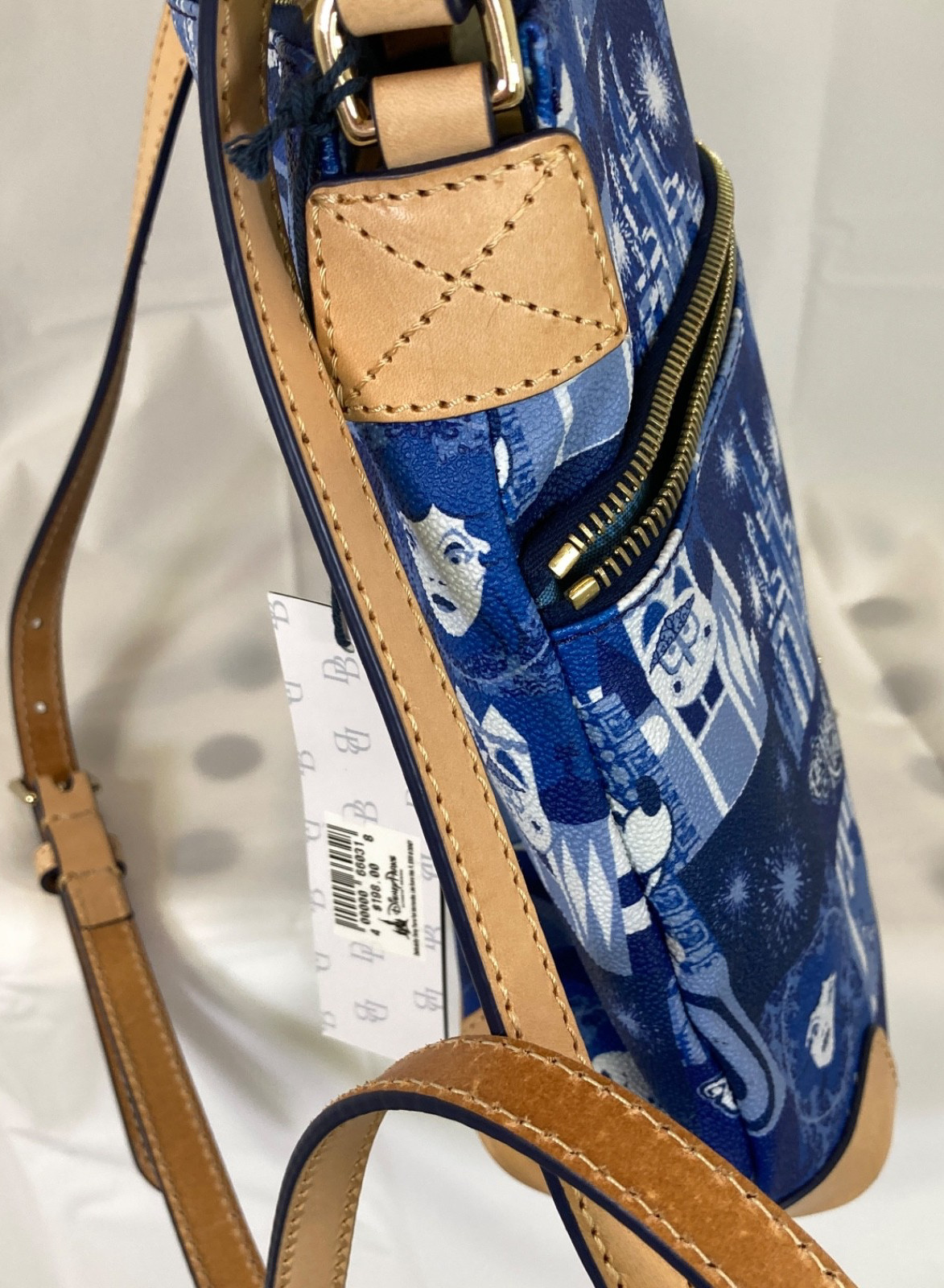 Disney Dooney & Bourke Letter Carrier NWT 2016 Magic Kingdom 45th Anniversary