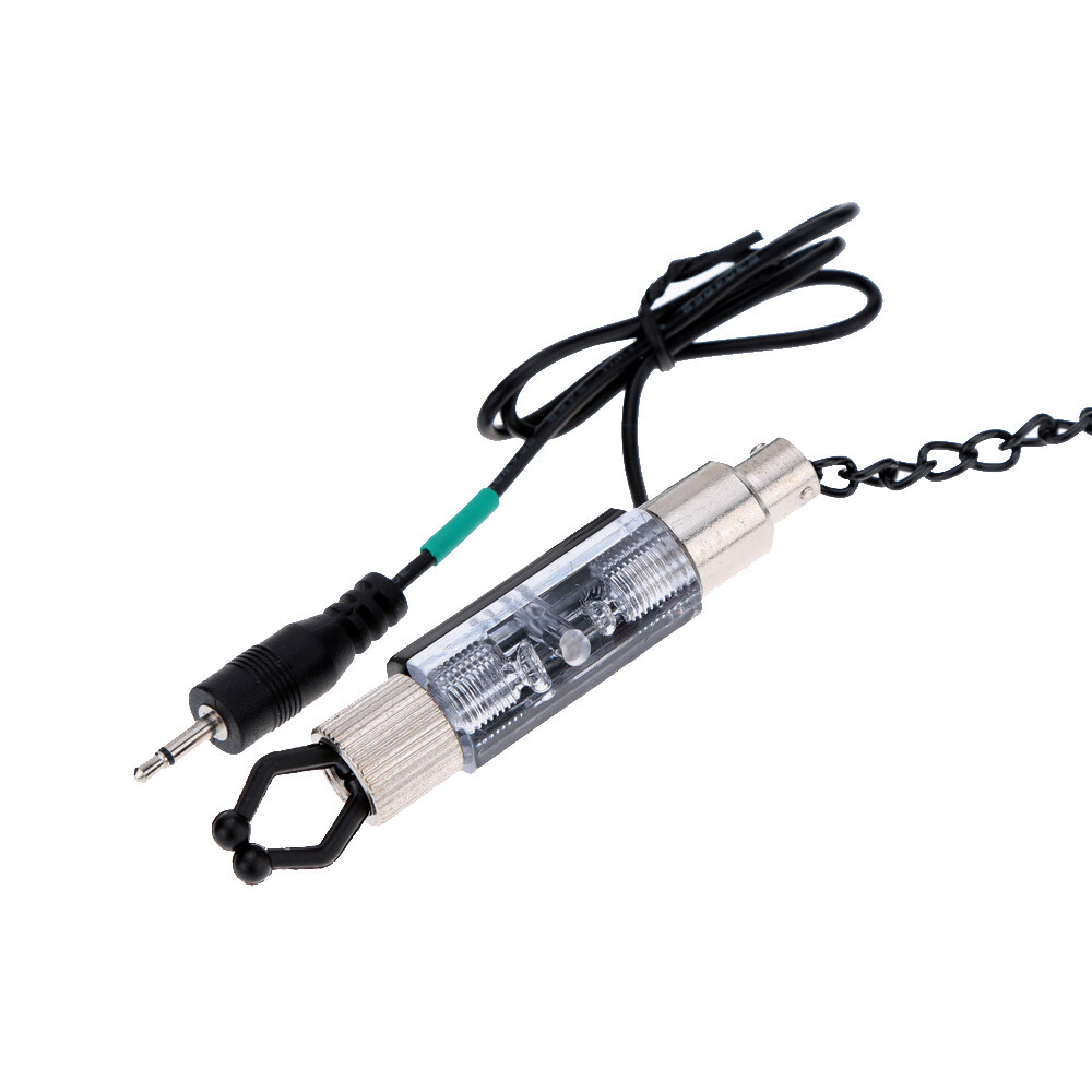 Fishing Bite Hanger Illuminated Indicator Green C0W1