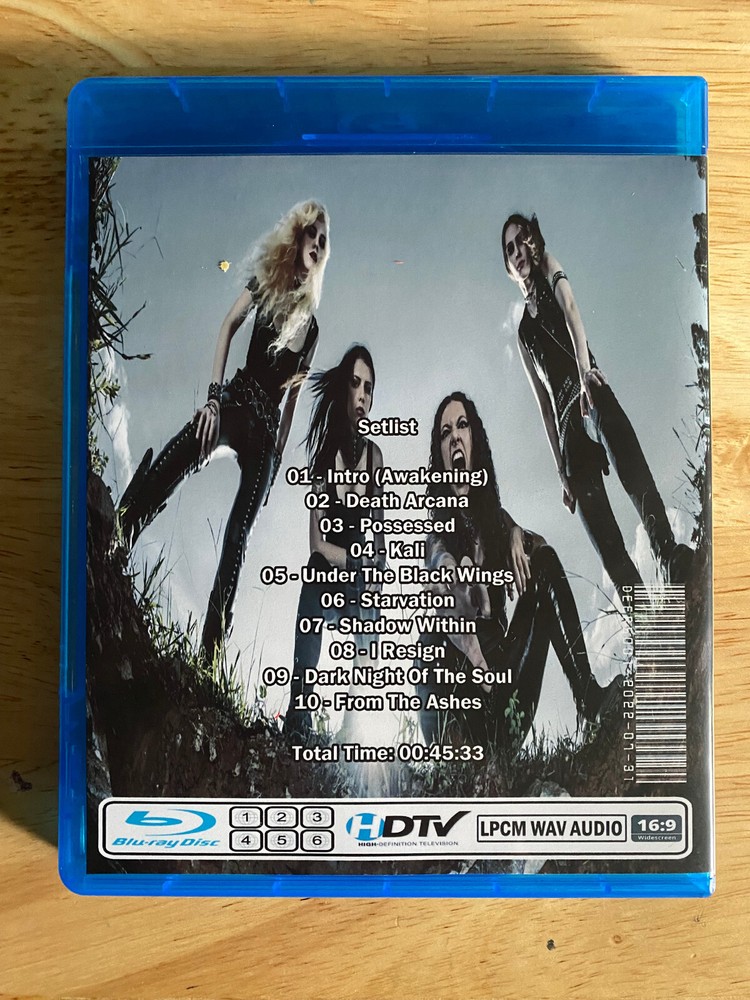 Crypta - Live at VMF 2022 Blu-ray Luana Dametto Nervosa