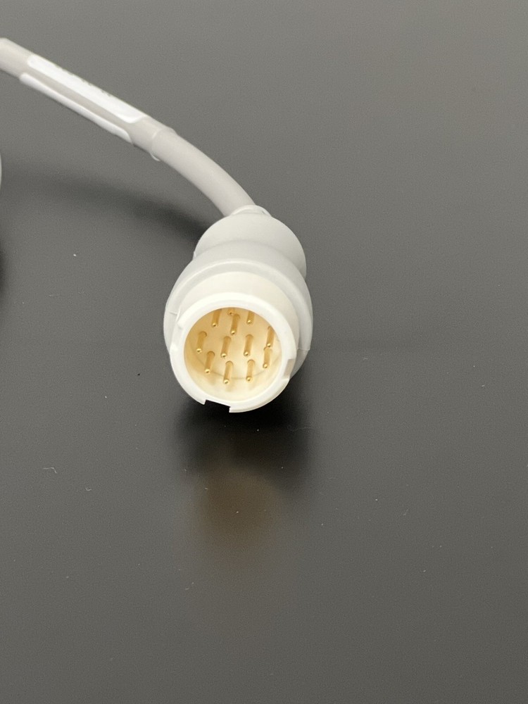 Philips M3001A 3 Leads Snap ECG EKG Cable - Same Day Shipping