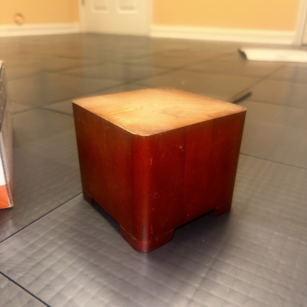 Richards Warm Mahogany Finish Solid Hardwood Bed Lifters