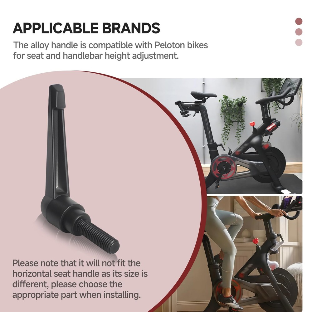 For Peloton Seat and Handlebar Height Adjustment Handle Replacement Compatible E