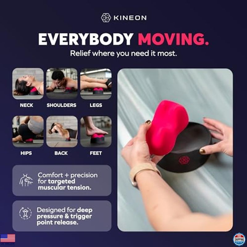 Relief+ Mini Trigger Point Massager – Myofascial Release & Deep Tissue Tool