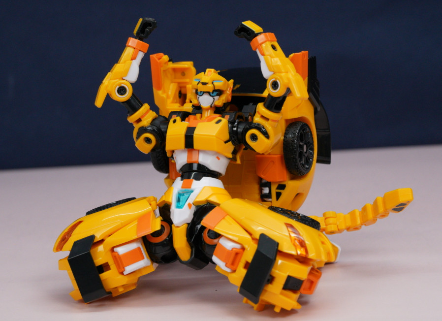 2026 Metal Cardbot W Tachy Transformer Robot Cheetah Korean Toy