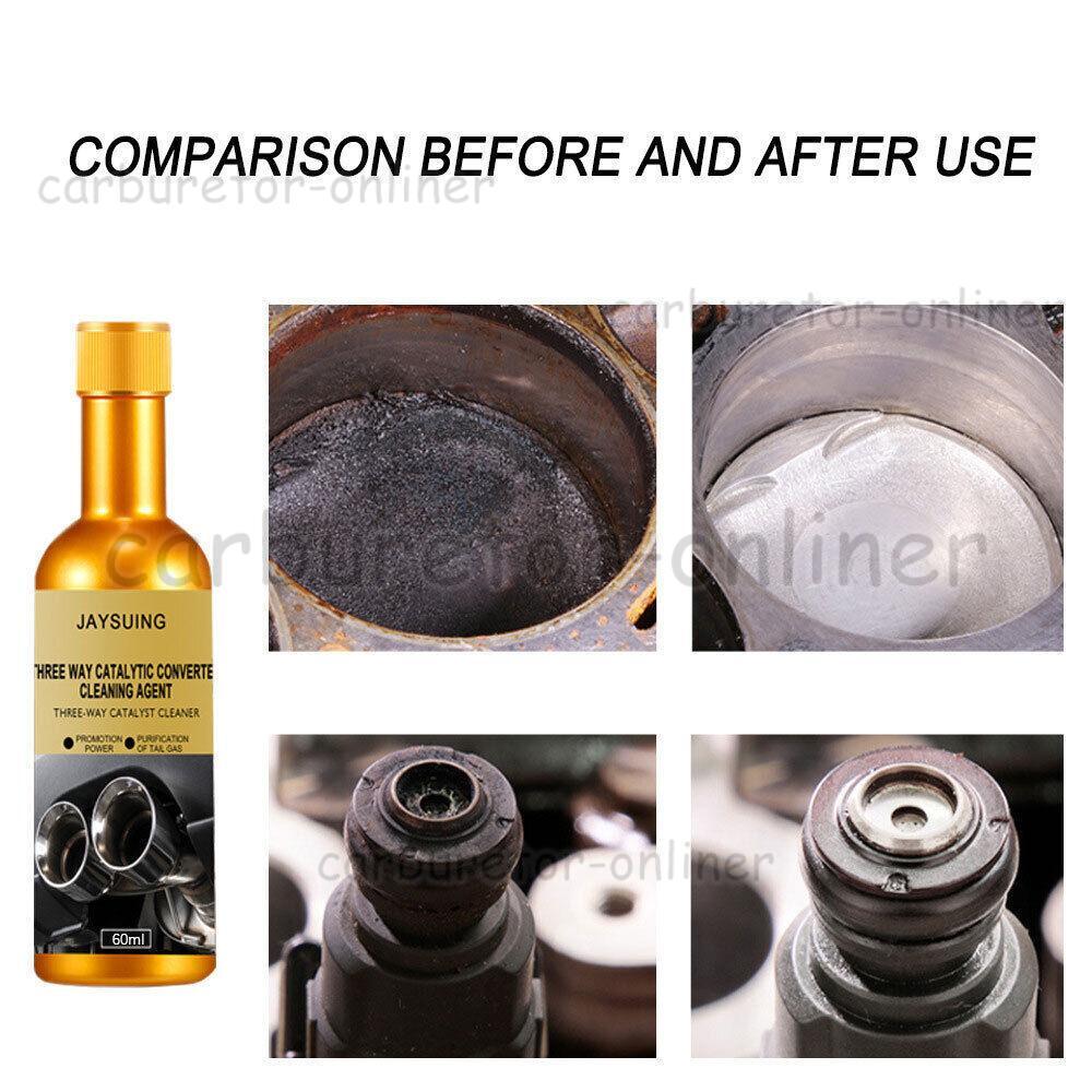 2PCS Boost Up Vehicle Engine Catalytic Converter Cleaner Cleaning Multipurpose