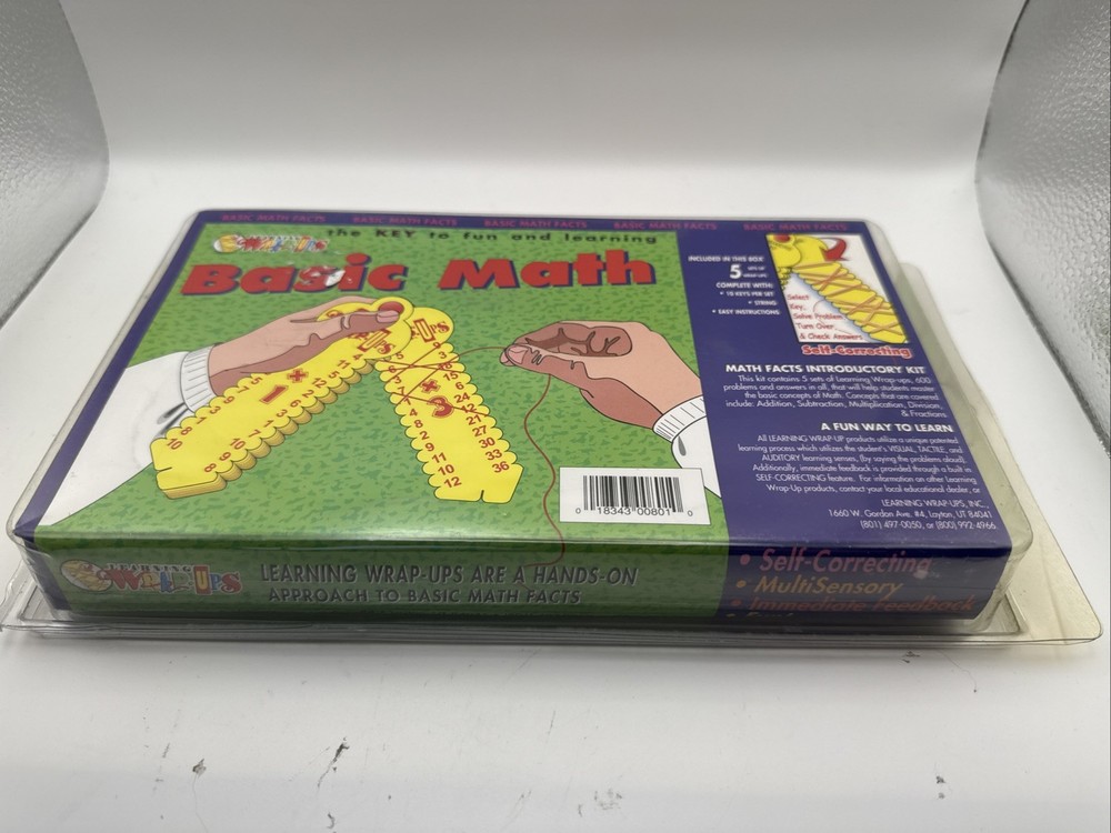 Learning Wrap-Ups Basic Math Self Correcting Learning Educational