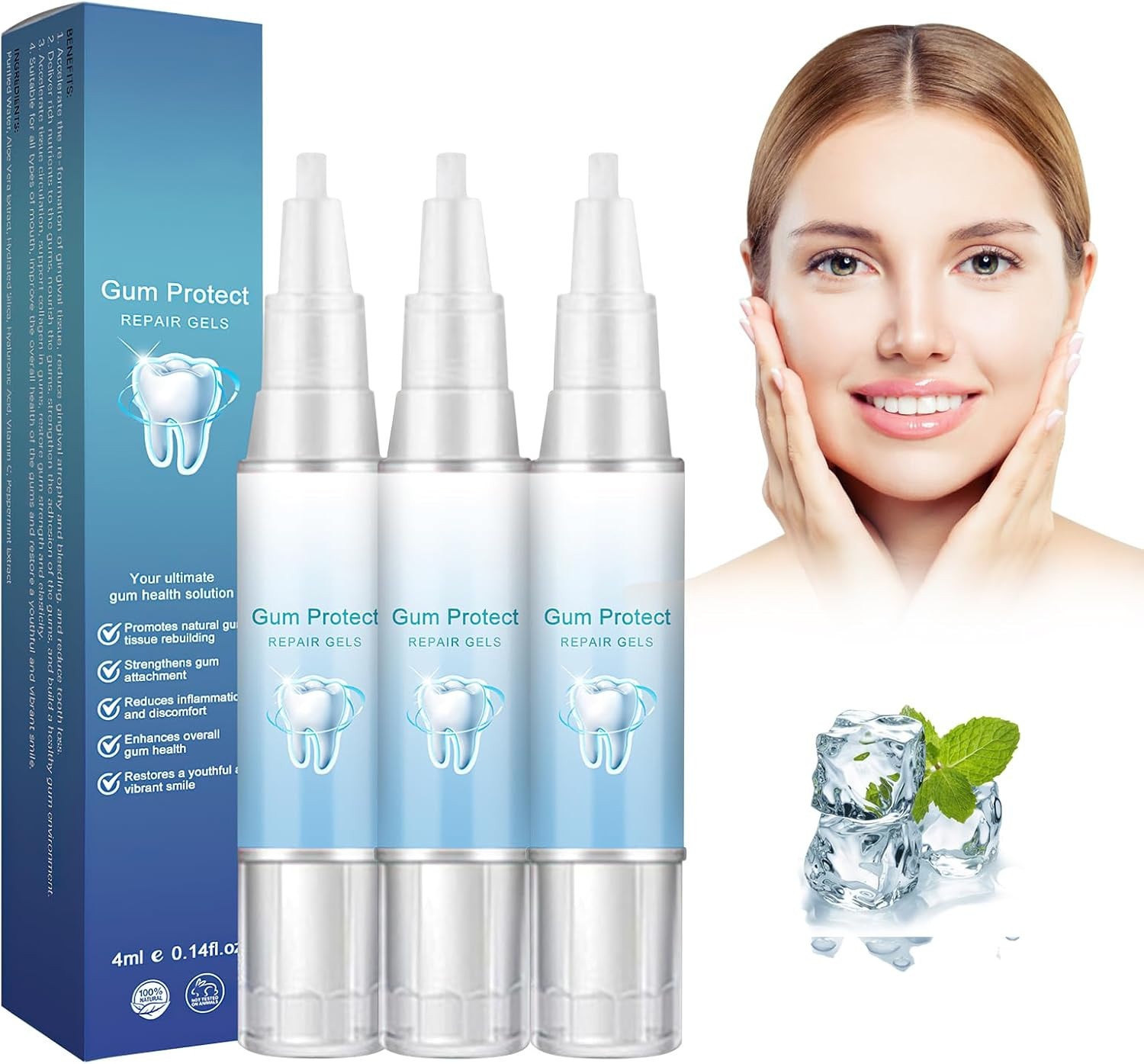 Neslemy™ Gum Shield Therapy Gel, Neslemy Gum Gel, Dentizen Gum Therapy Gel, Teet