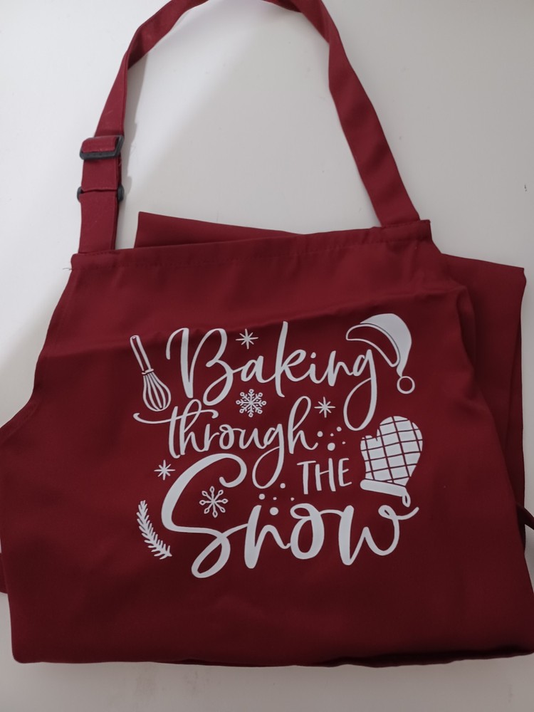 Baking Through The SNOW apron