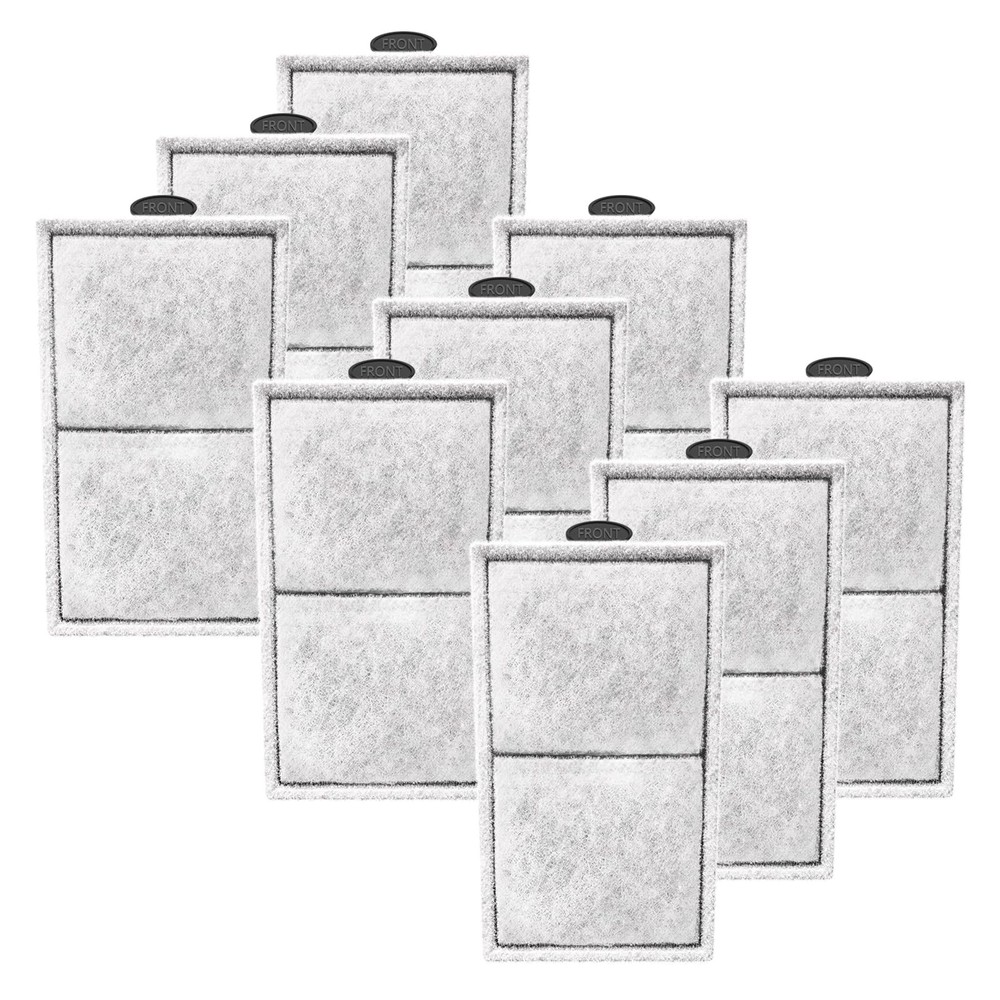 9 Pack PF-S Filter Cartridges Compatible with Top Fin PF10 Power Filter, Fish...
