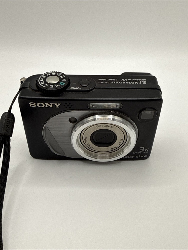 Sony Cyber-shot DSC-W12 Compact Digital Camera + 128MB MS + Case *Please Read*