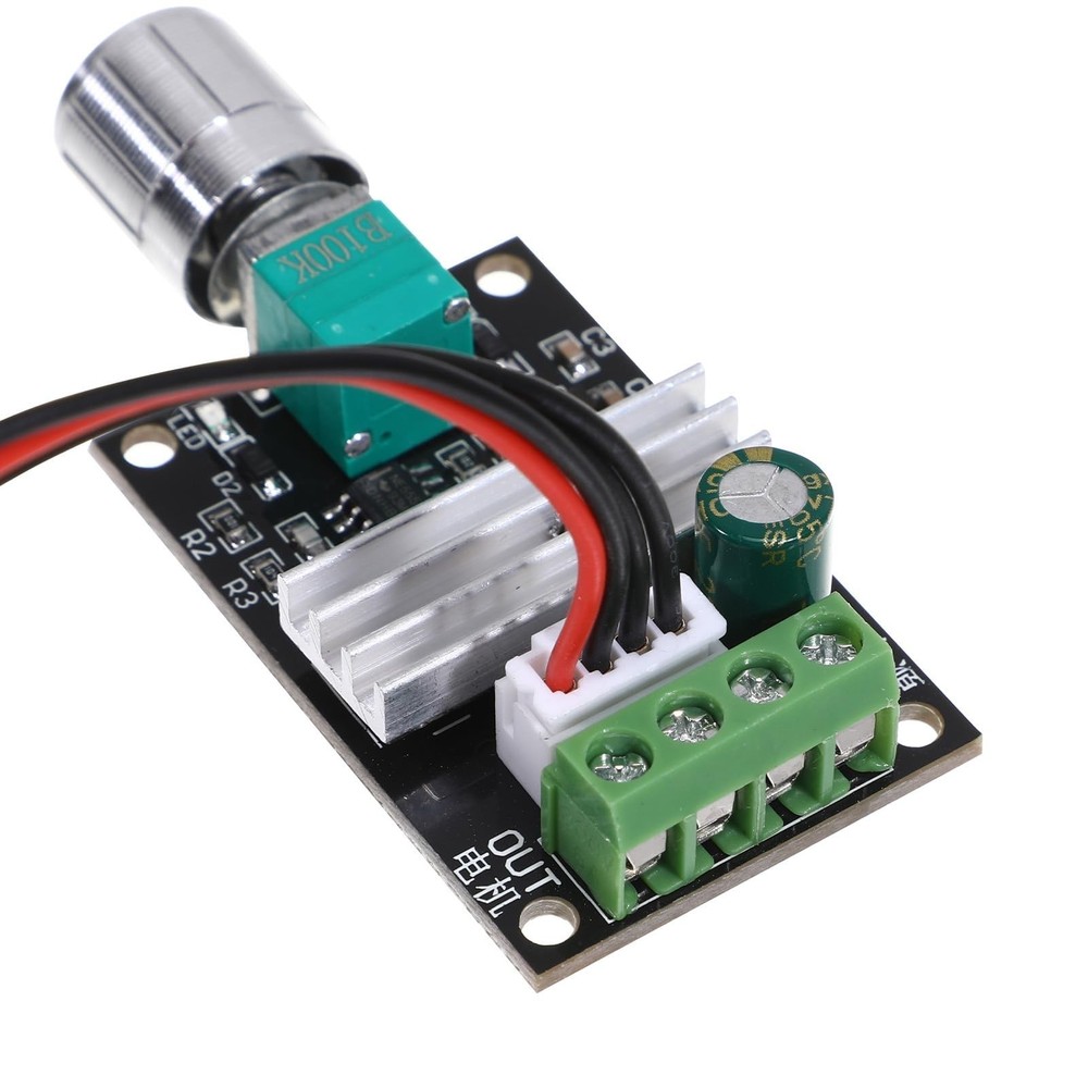 1203BB 6V 12V 3A 80W DC Motor Speed Controller (PWM) Adjustable Motor Driver