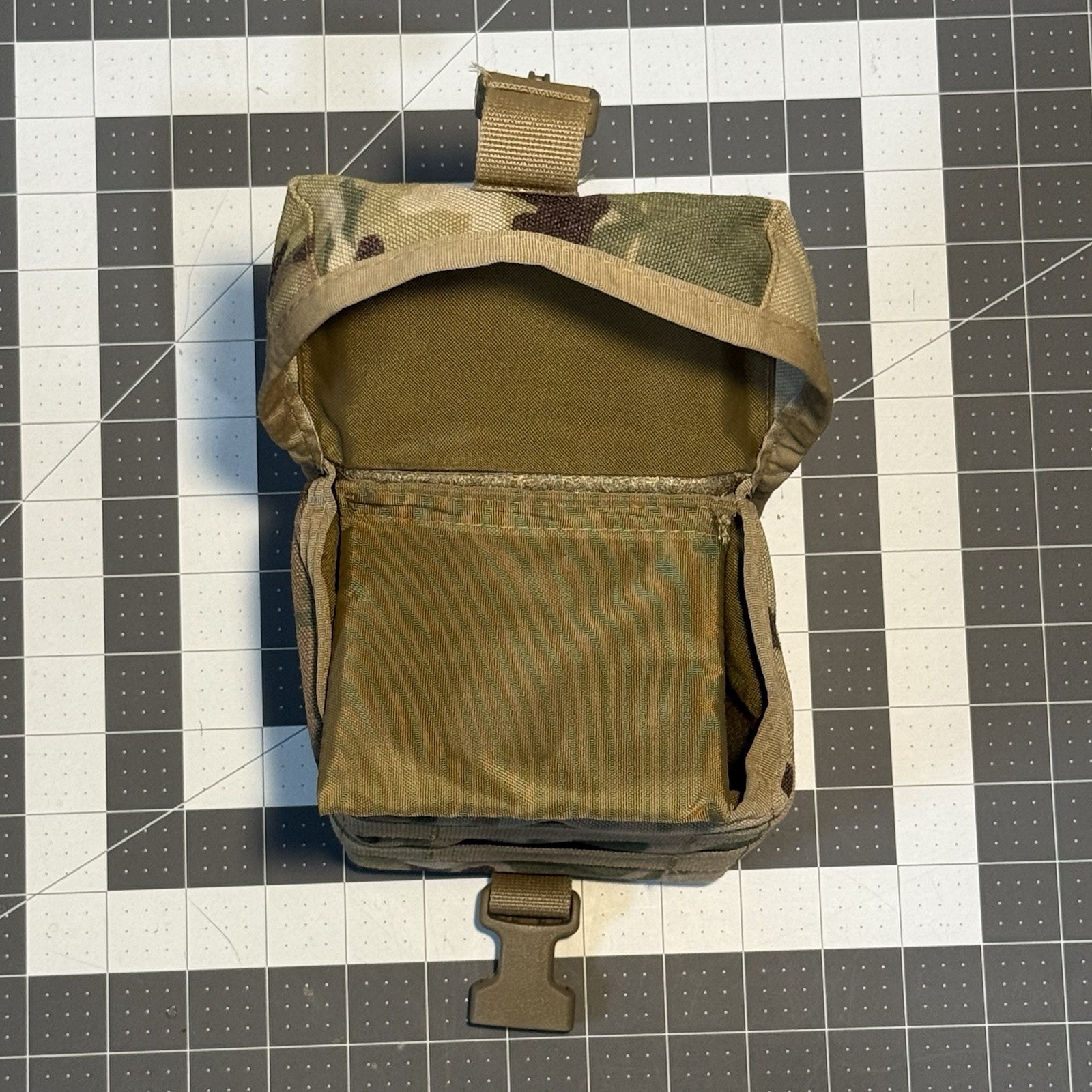 Padded MOLLE NVG Pouch - PVS14 PVS31 Night Vision Device Case Multicam OCP NWOT