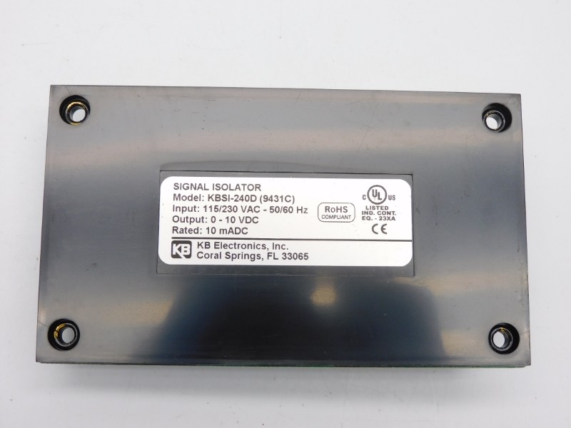 KB ELECTRONICS KBSI-240D (9431C) 115/230VAC NSMP