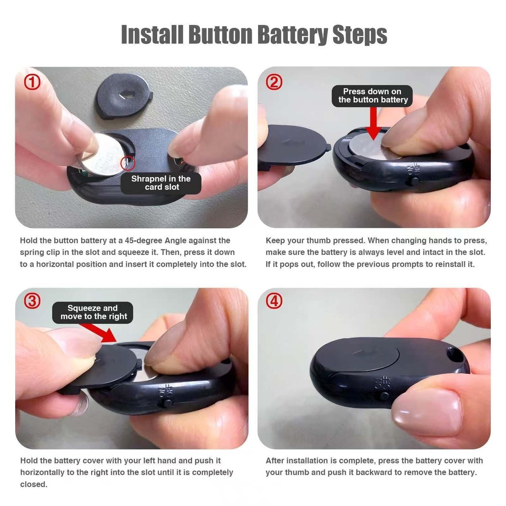 [Upgraded] Bluetooth 5.0 Remote Shutter for iPhone & Android Camera Wireless Rem