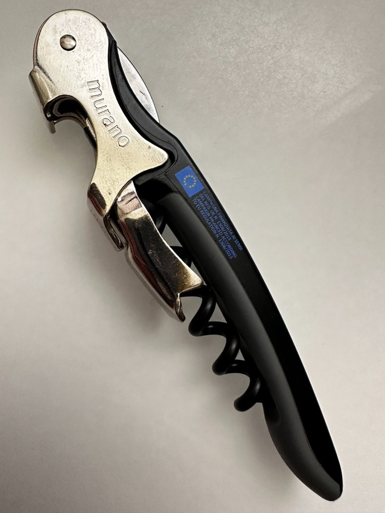 Murano RUBINELLI VAJOL Waiters Corkscrew Wine Key Opener