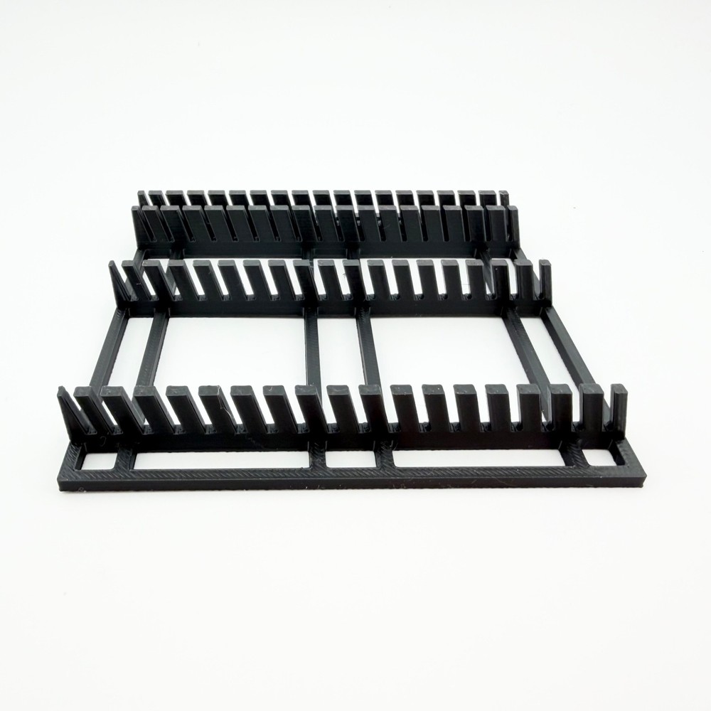Microscope Slide Drying Rack 18 Slide + 18 Cover Slip Holder | Lab Organizer US