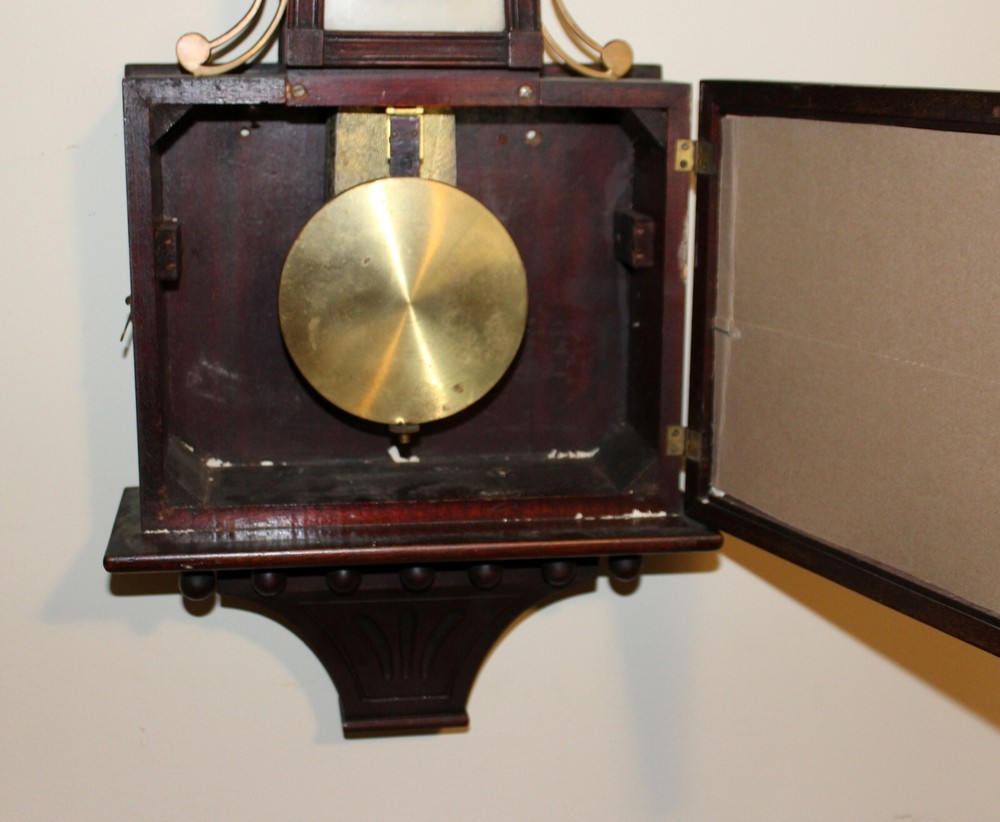 New Haven Clock Company "Willard" Model Weight Driven Banjo Clock