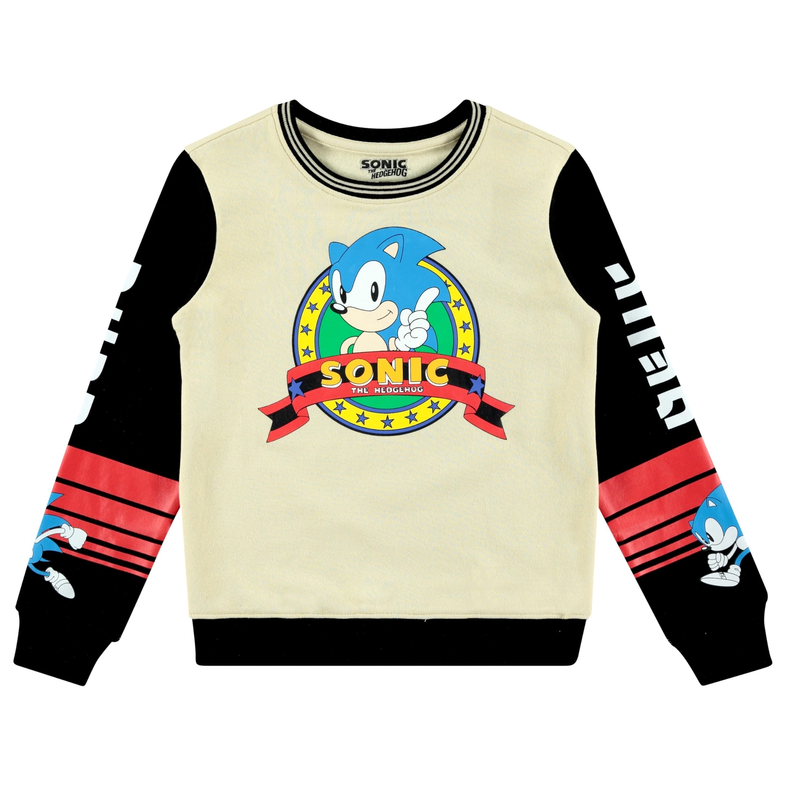 Boys Sonic The Hedgehog Sweatshirt and Shorts Clothing Set