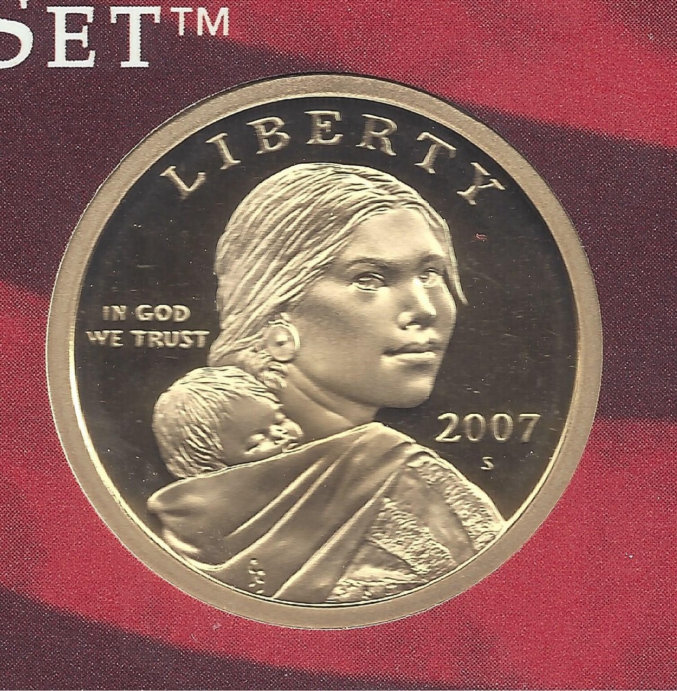 2007 S Native Dollar Gem Proof  Sacagawea