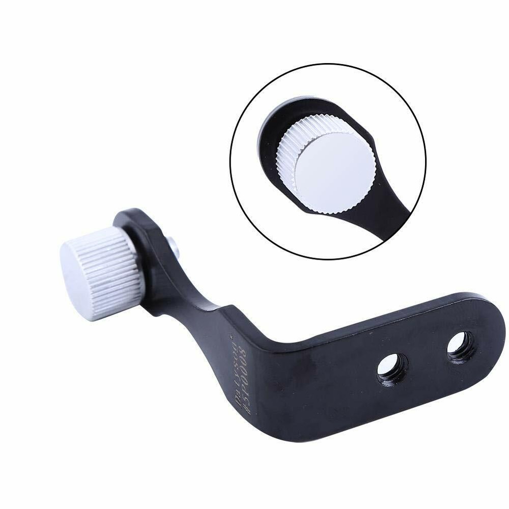 L-Shape Binocular Adapter Mount Tripods Bracket Adapter For Binocular Black