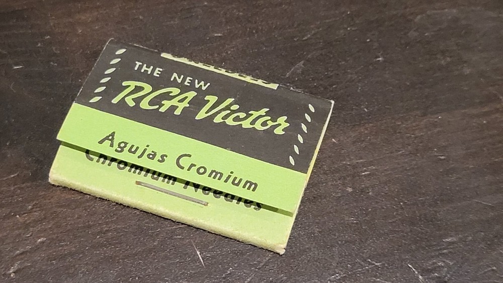 Gramophone phonograph needle Packet Hmv Rca Victor Chromium Empty
