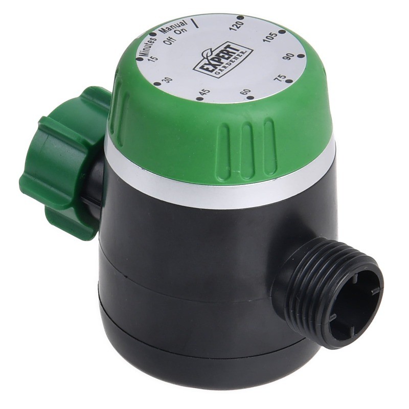 Outdoor Dial Faucet Mechanical Watering Controller Timing Window Easy Operation