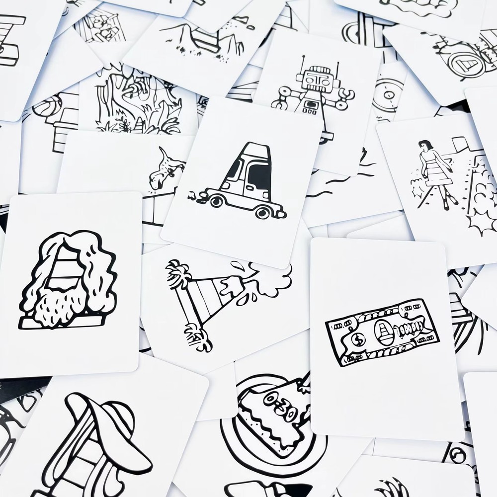 3x That's Not a Hat - Fun Bluffing & Memory Party Game for All Ages Components