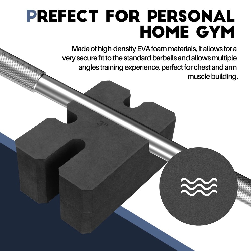 Bench Block, Bench Press Block Used for Bench Press Training, 2-5 Boards