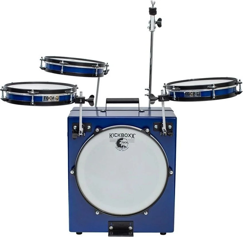 Toca Percussion - KickBoxx Pro Suitcase Drum Set