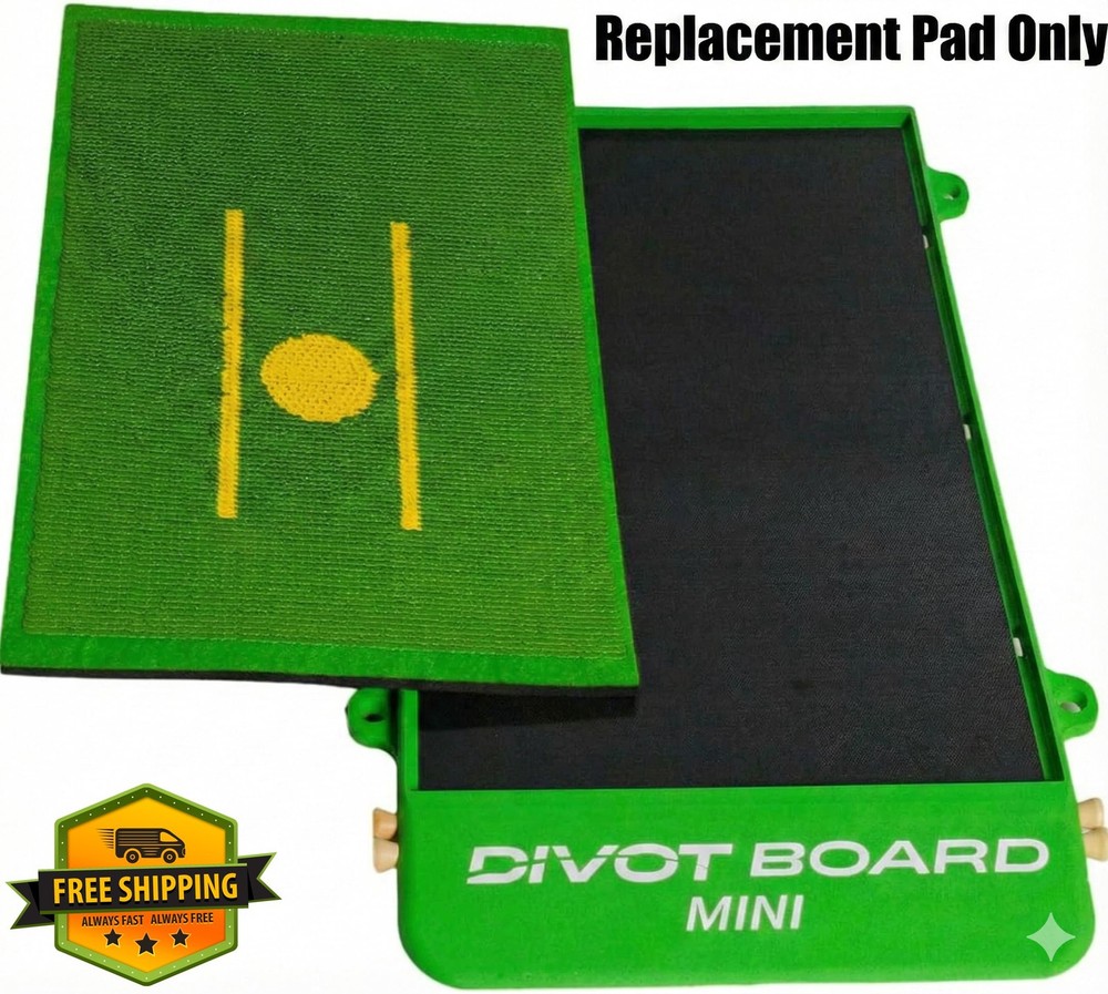 Divot Board Mini Golf Hitting Mat Indoor Outdoor Practice