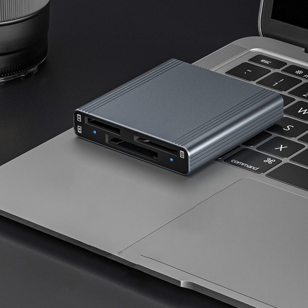 3 in 1 Card Reader USB 3.1 Gen2 10Gbps For CFexpress Type A / B/SD Memory Card D