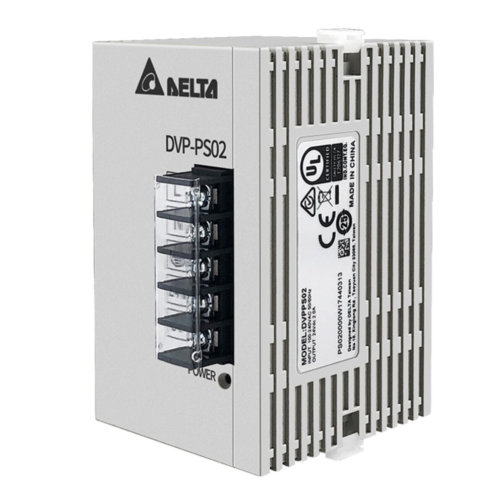 DELTA Switching Power Supply Module PLC Guide rail type DVP-PS02