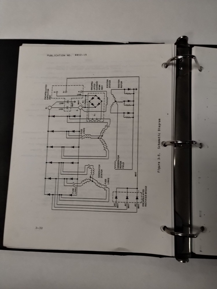 Bendix DC Generator Type No. 30B107-7F/-11A/-19-A Maintenance/ Parts-Copy
